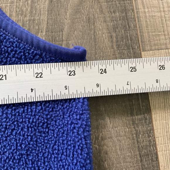 VTG LL Bean Polartec Fleece Full Zip Vest 
# 0 ALA7
Size Men's LARGE 
Blue - Picture 7 of 8